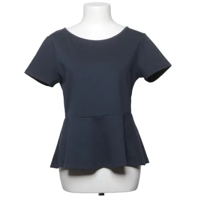 Peplum top (Blue) from VILA Elastane, Polyester, Viscose