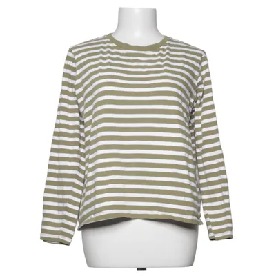 T-shirt à manches longues (Vert, Blanc) de Pola Coton