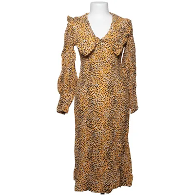 Kjole (Gul, Sort, Hvid) fra Ganni Viscose
