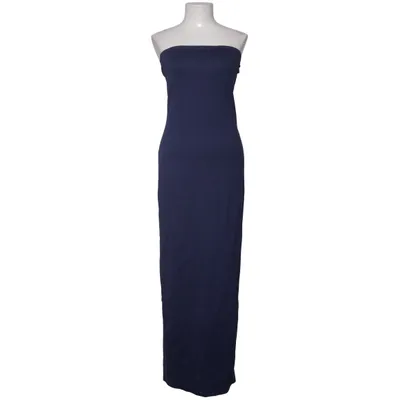 Robe longue (Bleu) de NA-KD Élasthane, Polyester, Viscose