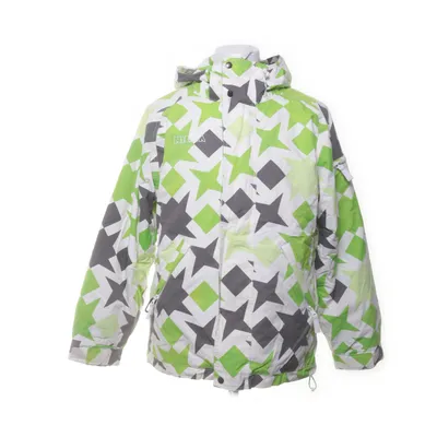 Skidjacka (Vit, Flerfärgad, Grå, Grön) från Nikita Nylon, Polyester