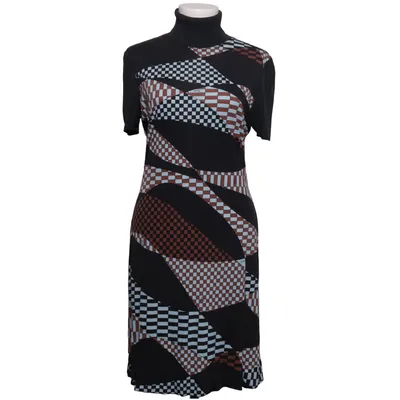 Jurk (Zwart, Blauw, Meerkleurig) van Emilio Pucci Zijde