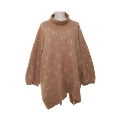 Polotröja (Beige, Vit) från Hést Elastan, Merinoull, Mohair, Nylon