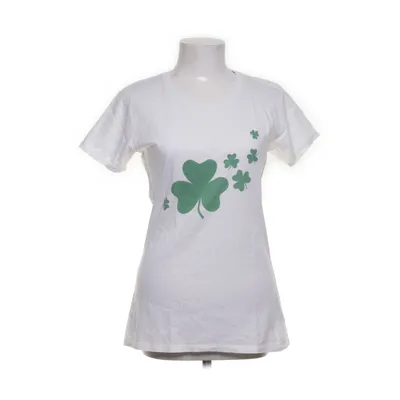 T-shirt (Hvid, Grøn) fra Spreadshirt Bomuld