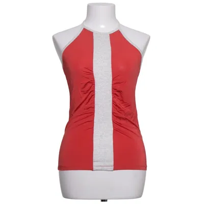 Halternecktopp (Röd, Grå) från Diesel Elastan, Viskos