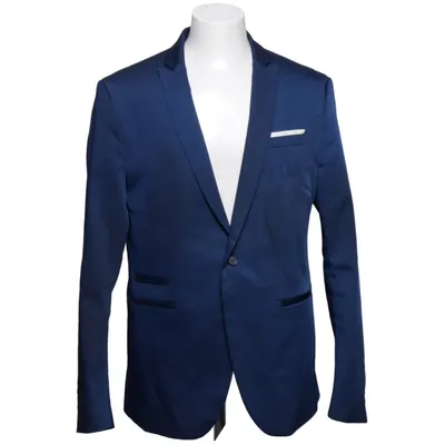 Blazer (Bleu) de Zara Man Élasthane, Polyester