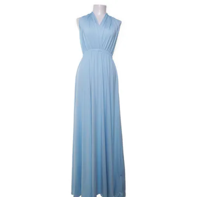 Maxikjole (Blå) fra Iwemek Elastan, Polyester