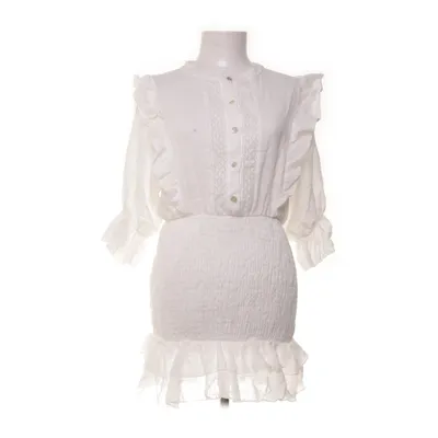 Robe (Blanc) de Meet Me There Coton, Élasthane, Viscose