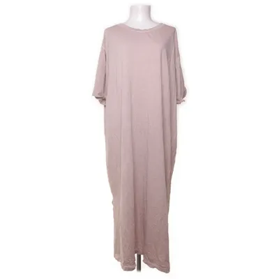 Långklänning (Brun, Beige) från Ajlajk Bomull