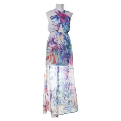 Långklänning (Blå, Flerfärgad) från Ivyrevel Elastan, Polyester, Viskos