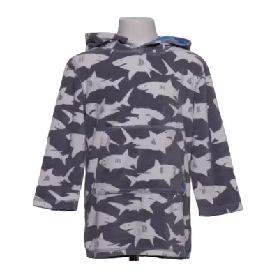 Sweat à capuche (Gris, Blanc, Bleu) de Mini Boden Coton, Polyester