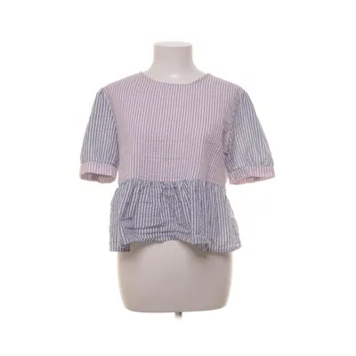 Top (Lilla, Hvid, Blå) fra BYIC Polyester, Viscose