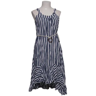 Robe (Bleu, Blanc) de Zeta Otto Viscose