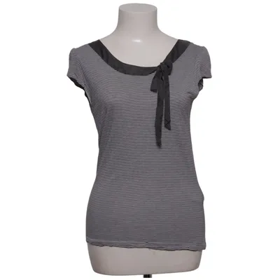 Haut (Gris, Blanc) de H&M Soie, Viscose