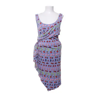 Dress (Blue, Multicolored) from Versace for H&M Elastane, Polyester, Viscose