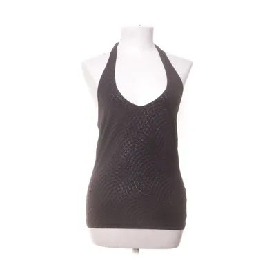 Halternecktopp (Svart) från Lindex Elastan, Polyester