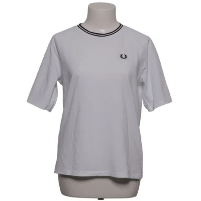 T-shirt (Hvid) fra Fred Perry Bomuld, Polyester