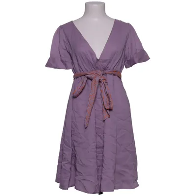 Wrap dress (Purple) from Brittinger Cotton, Viscose