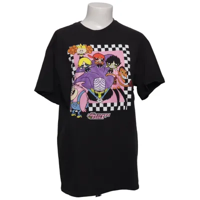 T-shirt (Svart, Flerfärgad) från The Powerpuff Girls Bomull