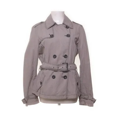 Pea coat (Gray) from ESPRIT Cotton
