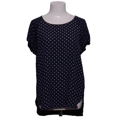 Top (Blue, White) from Woman by Tchibo Elastane, Viscose