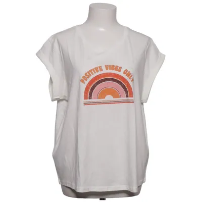 T-shirt (Vit) från Promod Modal, Ekologisk bomull