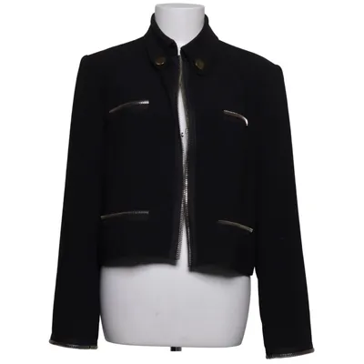 Veste (Noir) de Sonia Acétate, Élasthane, Polyester, Viscose