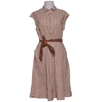 Robe (Marron, Blanc) de Sweet Miss Coton, Élasthane