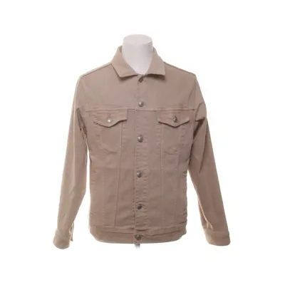 Spijkerjas (Beige) van Zara Katoen, Elastaan