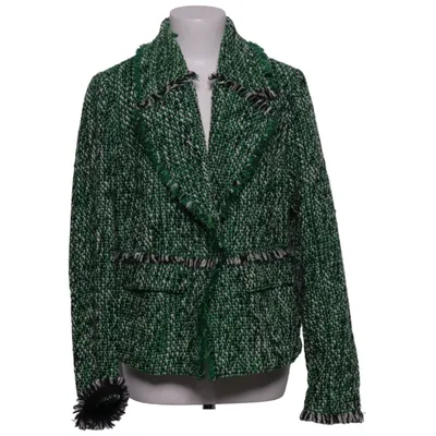 Blazer (Grøn, Hvid, Sort) fra Riani Bomuld, Polyamid, Uld