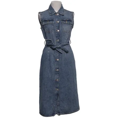 Denim dress (Blue) from Zara Cotton