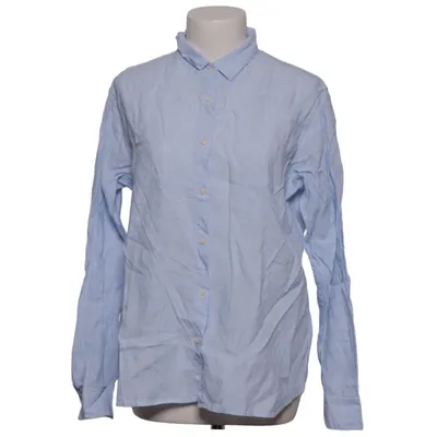 Shirt (Blauw) van Uniqlo Linnen