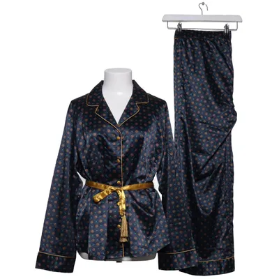 Pyjamas (Blå, Flerfärgad) från Lindex Elastan, Polyester