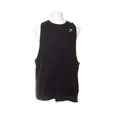 Tank Top (Black) from Gymshark Cotton