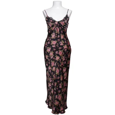 Maxi jurk (Zwart, Meerkleurig) van Zara