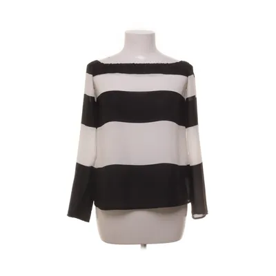 Blouse (Black, White) from School Rag Polyester