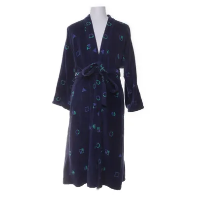 Bathrobe (Blue, Multicolored) from Frottier Cawo Cotton