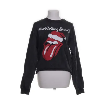 Collegetröja (Grå, Röd, Vit) från The Rolling Stones Bomull