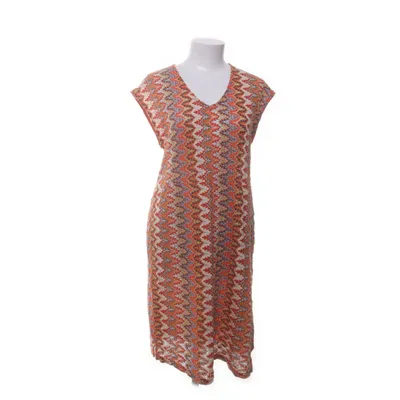 Jurk (Oranje, Meerkleurig) van Rich & Royal Katoen, Elastaan, Polyamide, Polyester