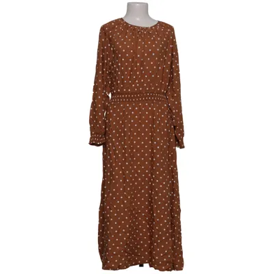 Maxikleid (Braun, Weiß) von Essentials by Tchibo Viskose
