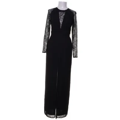 Evening gown (Black) from Elise Ryan Nylon, Polyester