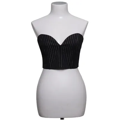 Crop top (CaylinaGZ Corsage) from Gestuz Elastane, Recycled polyester, Viscose