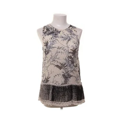 Tanktop (Wit, Zwart, Blauw, Goud) van Munthe Polyester, Zijde, Viscose