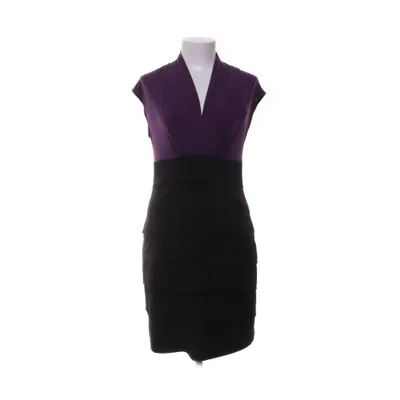 Wrap dress (Purple, Black) from Enfocus Studio Elastane, Polyester