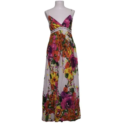 Robe longue (Blanc, Multicolore) de Yumi Coton