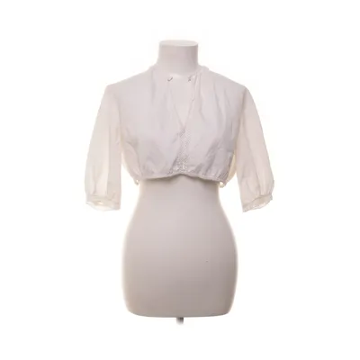 Dirndlblus (Vit) från Dacron Bomull, Polyester