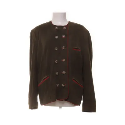 Jacket (Green) from Echt Leder Leather, Viscose
