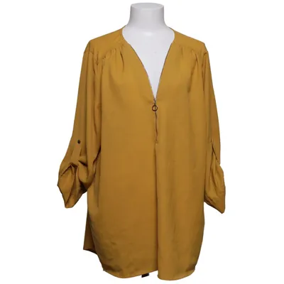 Blouse (Jaune) de Plus Polyester