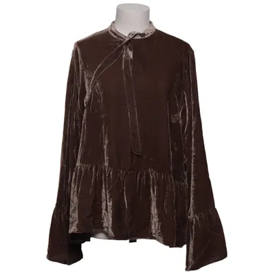 Top (Brown) from Le Sarte Pettegole Silk, Viscose