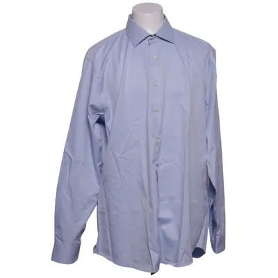 Shirt (Blue) from Dressmann Cotton